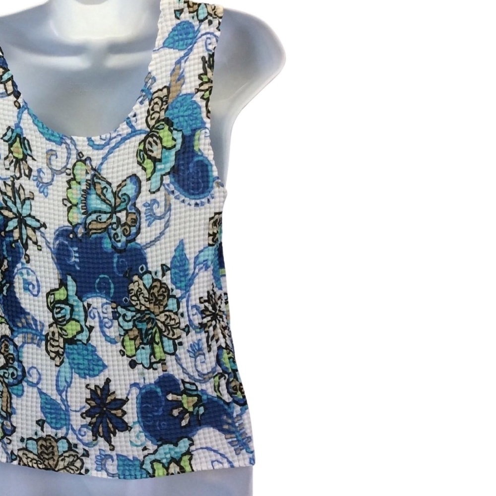 NICOLA sleeveless Stretchy Top Sz.L - Picture 6 of 8